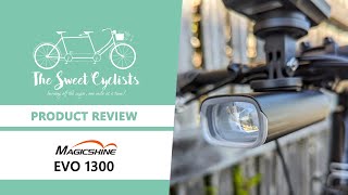 Magicshine EVO 1300 Sharp Beam Cutoff Bike Headlight Review  feat Topside Garmin Mount  USBC [upl. by Boeke]