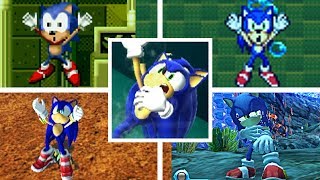 Evolution Of SONIC DROWNING In The Sonic The Hedgehog Series 19912024 Genesis GBA PC amp More [upl. by Ahsieyk]