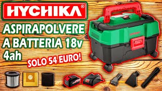 ASPIRAPOLVERE A BATTERIA A SOLI 54 EURO CON CARICA BATTERIE E BATTERIA DA 4AH COMPRESA NEL PREZZO 😱 [upl. by Stearn633]