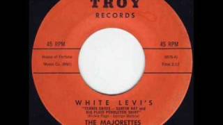 The Majorettes  White Levis 1963 Girl Group 45rpm [upl. by Ahsoj]