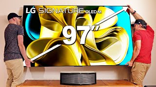 Massive 97quot Wireless OLED TV of My Dreams [upl. by Isman]