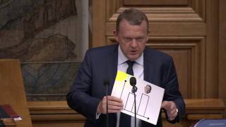 Løkke Flere solskinstimer under mig end under Anker Jørgensen  Afslutningsdebatten i Folketinget [upl. by Nagle]