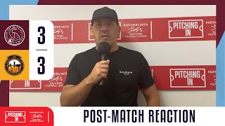 Taunton Town FC 3  3 Gloucester City AFC  Post Match Interview  Southern League Premier South [upl. by Hoffert]