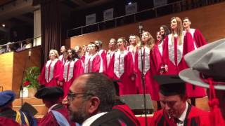 UCLan Chamber Choir sing Africa [upl. by Juni678]