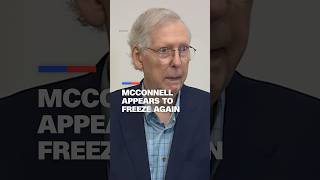 Mitch McConnell appears to freeze again [upl. by Mariam]