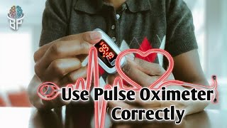 Pulse Oximeter  How to use it at Home  ExpertsKiSuno [upl. by Habeh]