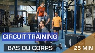 HIIT Bas du corps  Circuit training [upl. by Yrak]