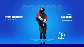 How to Get SCENARIO EMOTE for FREE in Fortnite Season 4 Only Working Method [upl. by Ilatfan]