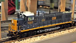 MTH Premier CSX 3GS21B Genset Diesel Locomotive [upl. by Trish]