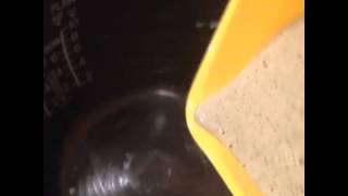 Black Sesame Cake made in a Rice Cooker [upl. by Alaj]