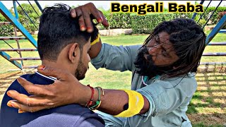 ASMR  MAGNETIC THERAPY BY BABA BENGALI  MOST AMAZING RELAXING HEAD MASSAGE  CURE INSOMNIA [upl. by Ahsienyt]