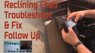 Howto Fix Reclining Chair or Sofa Rocker Switch or Power Supply [upl. by Dicky]