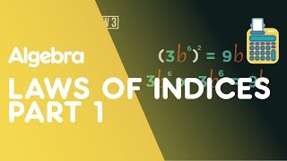 Laws of Indices  Part 1  Algebra  Maths  FuseSchool [upl. by Lotson]