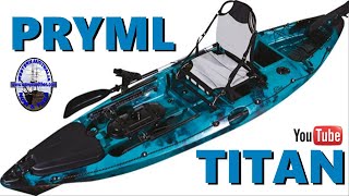 Pryml Titan kayak amp Watersnake T24 electric motor [upl. by Tanah]