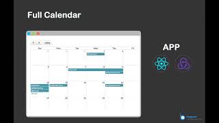 FullCalendar  React  Node  Sequelize  Postgresql  Redux  APP  2 [upl. by Gellman3]