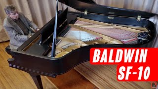 BALDWIN SF10 Grand Piano for Sale  Baldwin SF10 Artist Grand Piano  SemiConcert Grand Piano [upl. by Akirdnas601]