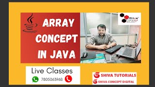 Array Concept of JavaHINDI  Introduction To Array For Beginner [upl. by Eentirb]