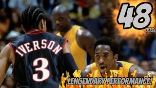 Allen Iverson 48 Full Game Highlights vs Lakers NBA Finals 2001  LEGENDARY [upl. by Jesh]