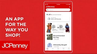 How to Use The JCPenney App  JCPenney [upl. by Odnamla]