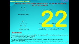 22les molécules monofonctionnels partie 3 [upl. by Rodney]