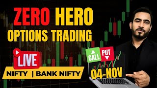 Live Trading Nifty Banknifty Options  Midcap Expiry Option Trade  04Nov  livetrading [upl. by Ennovy]