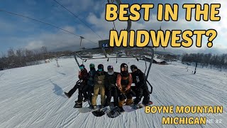 Is BOYNE MOUNTAIN MICHIGAN the best ski resort in the midwest [upl. by Leticia]