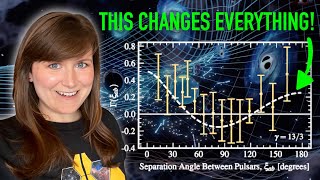 Astrophysicist explains big GRAVITATIONAL WAVE discovery Are they NEW PHYSICS or merging SMBHs [upl. by Runck]