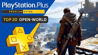 Top 20 Open World Games on PlayStation Plus Extra  JANUARY 2024 [upl. by Josias325]