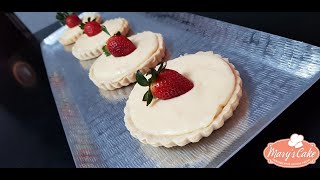 Tartaletas de Fruta con Crema Pastelera 🍓😋 [upl. by Karlik]