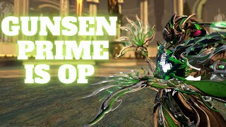 This Warframe Gunsen Prime Build is INSANE [upl. by Kori678]