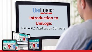 PLC Training Introduction to UniLogic HMI  PLC Application Software  UniStream by Unitronics [upl. by Nicolette805]