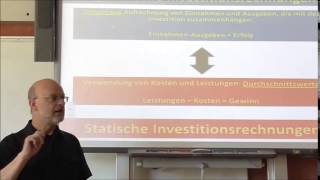 V8 Statische und dynamische Investitionsrechnungen [upl. by Ysnil981]