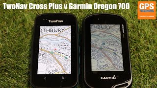 TwoNav Cross Plus v Garmin Oregon 700  Overview and review [upl. by Charlotta]