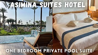 Executive One Bedroom Suite With Private Pool  Constantinou Bros Asimina Suites Hotel Cyprus [upl. by Sanoj946]