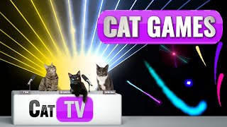 CAT Games  Laser Light Show Cat TV Compilation  4K Videos For Cats to Watch  😼 [upl. by Esoranna]