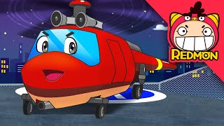 Helicopter song  Vehicle song  Nursery rhymes  REDMON [upl. by Eleirbag]