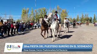 🟢EL SOSNEADO CELEBRA UNA NUEVA EDICIÓN DE LA FIESTA DEL PUESTERO SUREÑO🟢 SanRafael Municipalidad [upl. by Candi]