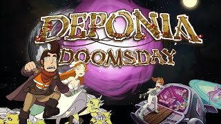 Deponia Doomsday  Complete Walkthrough  Part 1 [upl. by Akimat]