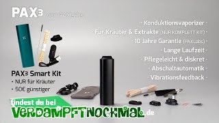 PAX3 Vaporizer von PaxLabs  Unboxing [upl. by Rehc]