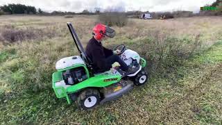 Etesia Attila AK98X Brushcutter in Action [upl. by Phillipp329]