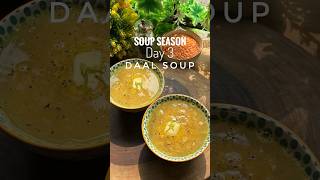 The easiest dinner  Daal Soup for Day 3 of 7 Days 7 Amazing soups daal easyrecipe [upl. by Eaned511]