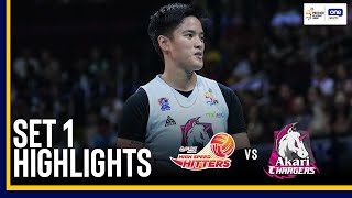 PLDT VS AKARI  SET 1 SEMIS GAME HIGHLIGHTS  2024 PVL REINFORCED CONFERENCE  AUGUST 31 2024 [upl. by Alcock]