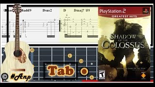 Guitar Tab  Counterattack Shadow of the Colossus OST Fingerstyle Tutorial Sheet Lesson Anp [upl. by Amaras]