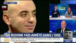 Redoine Faïd a été arrêté à Creil dont il est originaire et avec des membres de sa famille [upl. by Edithe269]