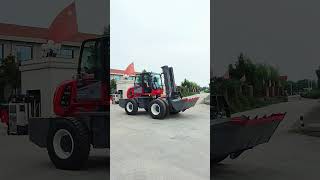 4WD 36Ton China Allterrain Offroad Fork Lift 3500KG Mini Forklift Trucksforklift shorts [upl. by Ahtreb]