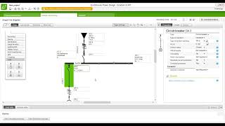 LV Design System with EcoStruxure Power Design  Ecodial INT V495 [upl. by Stegman]