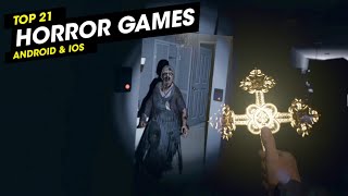 Top 21 Best Horror Games for Android amp iOS [upl. by Atoel]