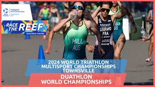 Race Highlights  2024 World Duathlon Championships  Elite amp U23 Mens Race [upl. by Eibba]