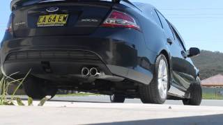 FG XR6 NA XFORCE 25quot CAT BACK EXHAUST [upl. by Klos294]