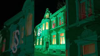 Recklinghausen leuchtet 2024 🤩 ruhrgebiet recklinghausen light lightfestival city night [upl. by Ciri]